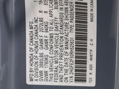 Used 2024 Honda Civic Sport image 30
