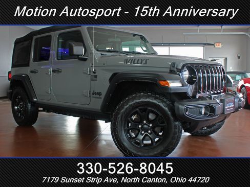 Used 2021 Jeep Wrangler Unlimited Sport image 2