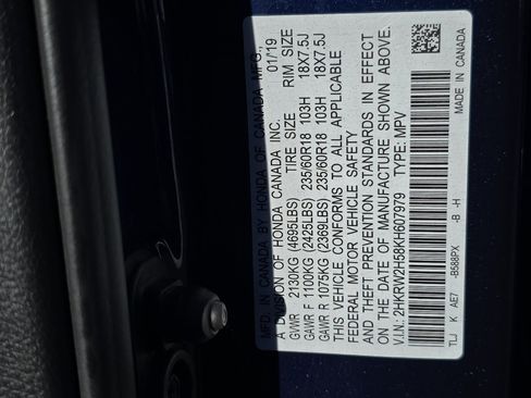 Used 2019 Honda CR-V EX image 31