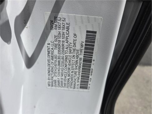Used 2024 Honda Odyssey EX-L image 19