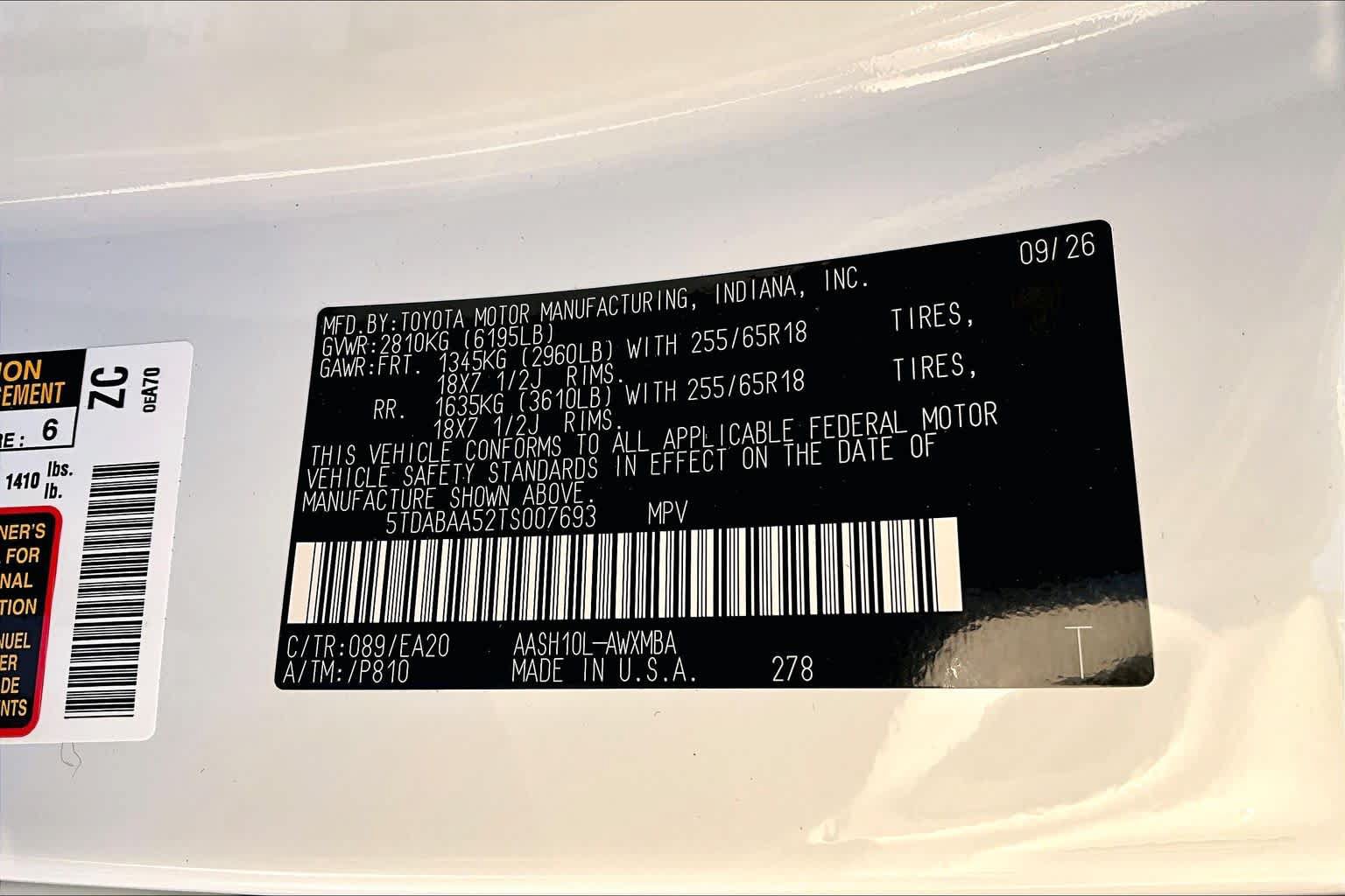 New 2026 Toyota Grand Highlander XLE FWD image 18