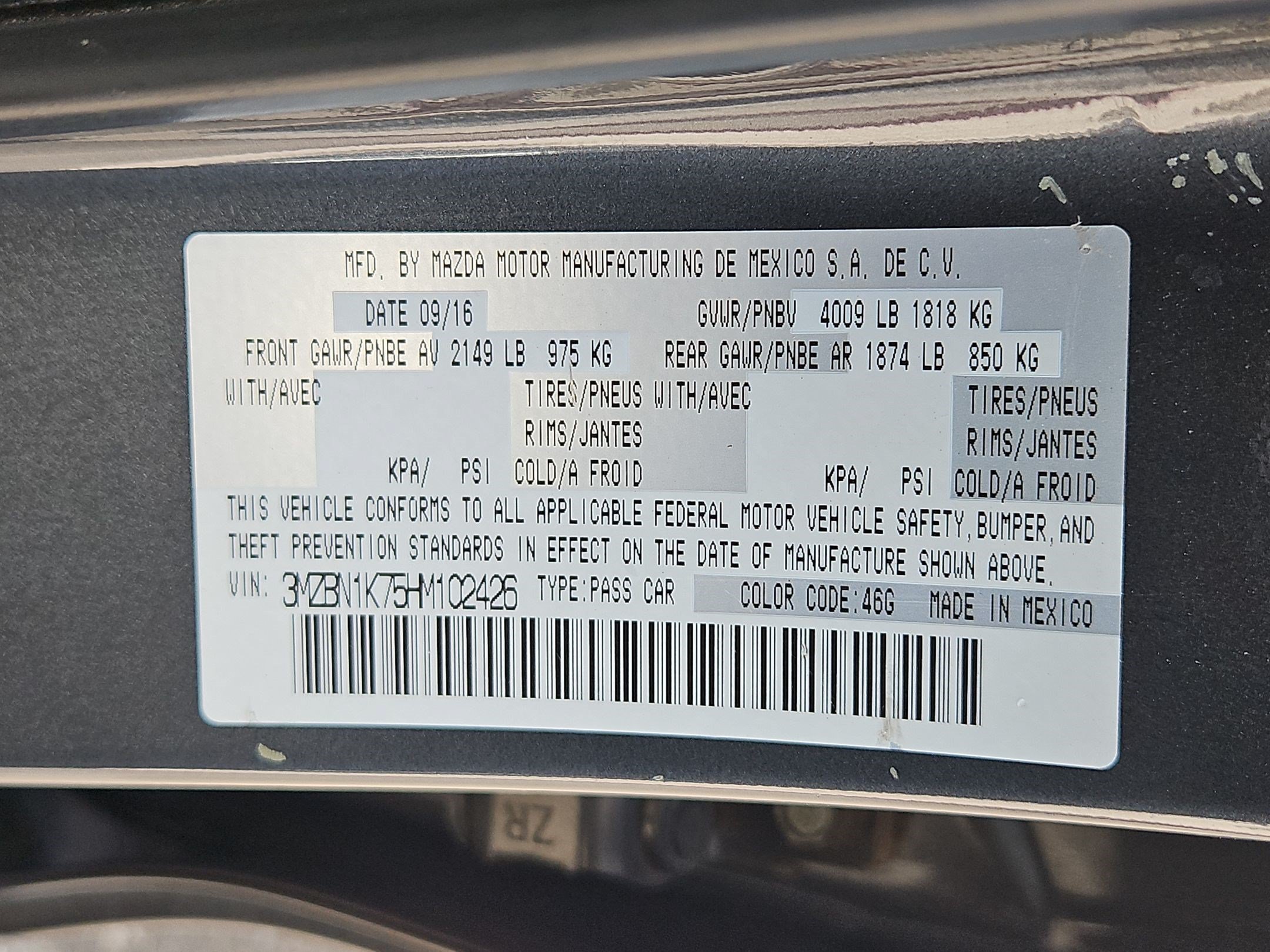 Used 2017 MAZDA MAZDA3 Sport FWD image 31