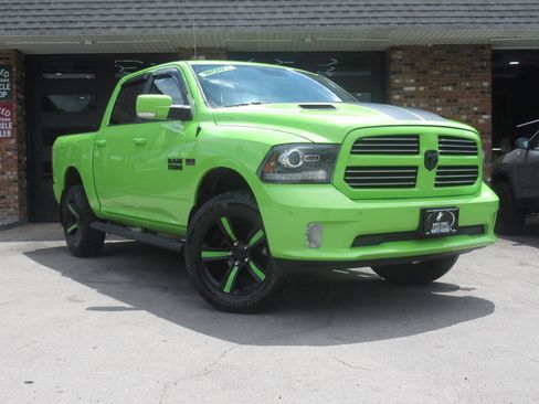 Used 2017 RAM 1500 Sport w/ Sublime Green Sport Package AWD/4WD image 2