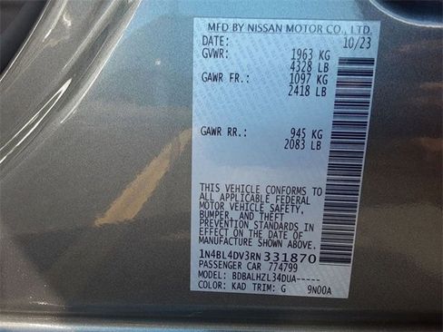 Used 2024 Nissan Altima 2.5 SV image 31