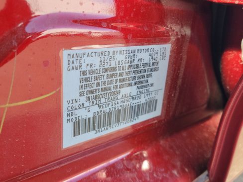 New 2026 Nissan Sentra SV w/ SV Convenience Package image 34