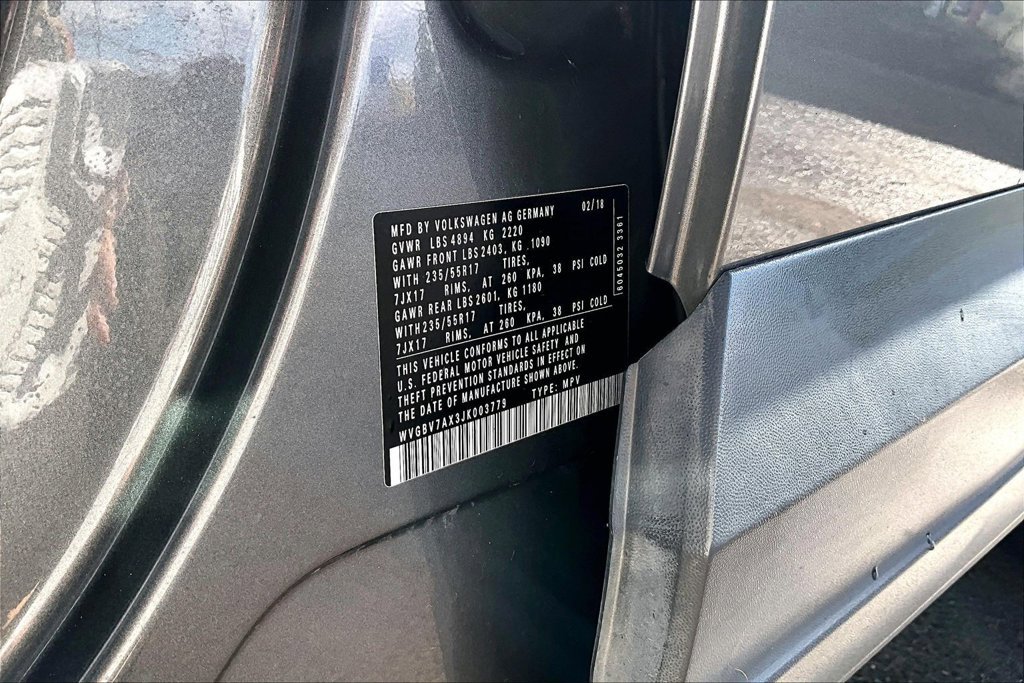 Used 2018 Volkswagen Tiguan Limited AWD/4WD image 34