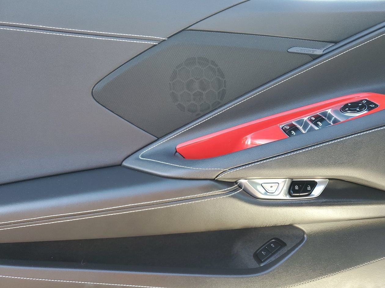 Used 2023 Chevrolet Corvette Stingray Convertible w/ Chrome Exterior Badge Package RWD image 10