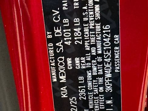 New 2025 Kia K4 GT-Line image 19