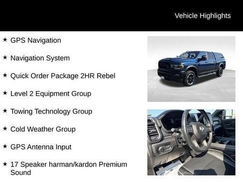 Used 2023 RAM 2500 Rebel w/ Level 2 Equipment Group AWD/4WD image 8