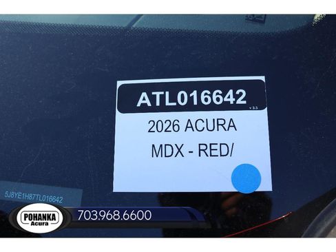 New 2026 Acura MDX w/ Advance Package AWD/4WD image 34