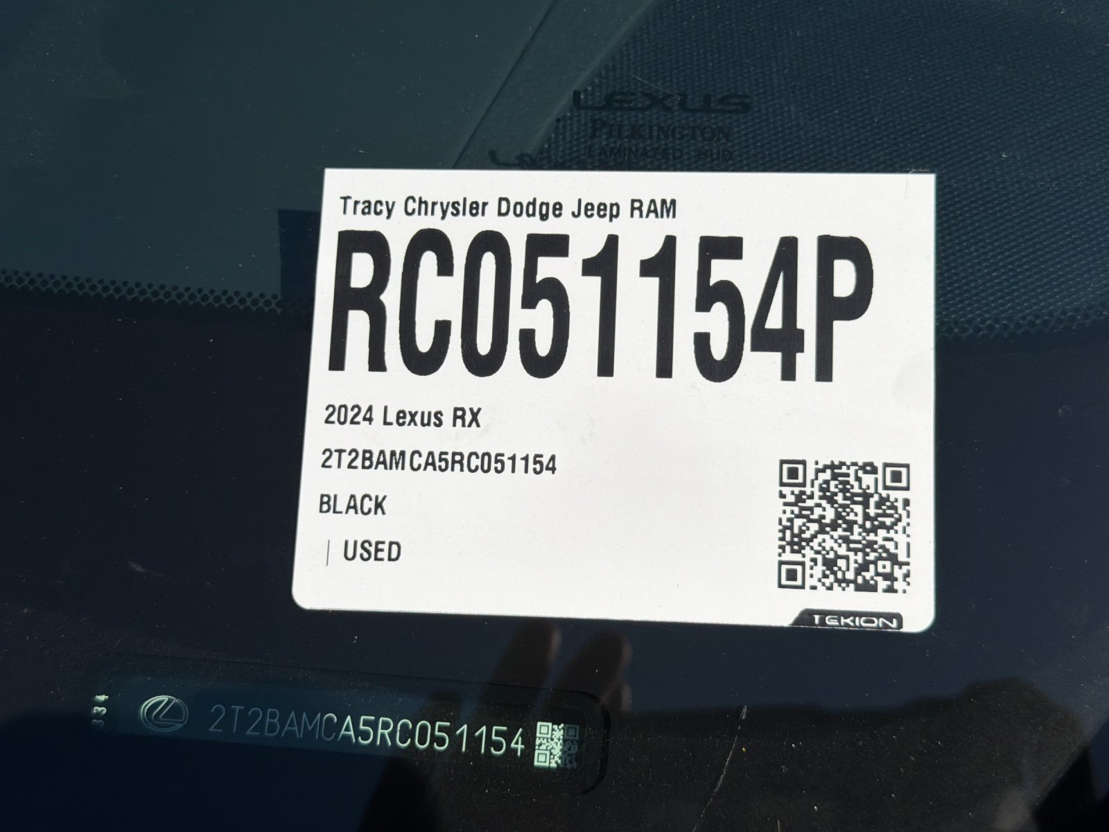 Used 2024 Lexus RX 350 F Sport w/ Convenience Package AWD/4WD image 3