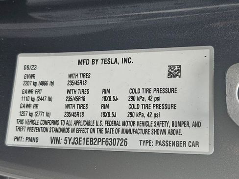Used 2023 Tesla Model 3 Long Range AWD/4WD image 34
