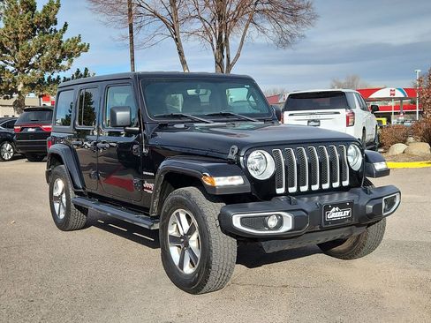 Used 2022 Jeep Wrangler Unlimited Sahara w/ Cold Weather Group image 1