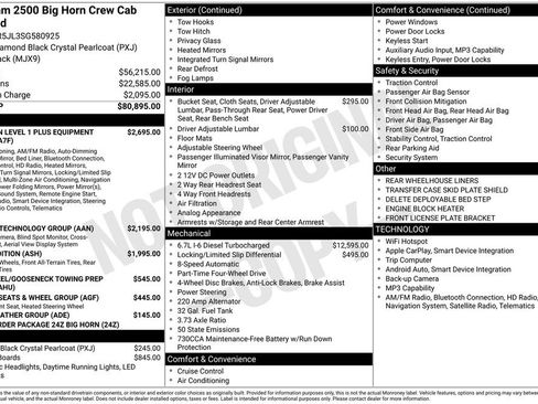 New 2025 RAM 2500 Big Horn AWD/4WD image 33