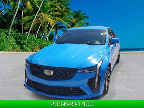 Used 2023 Cadillac CT4 V Blackwing w/ Driver Assist Package RWD image 1