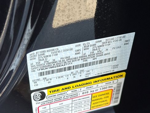 Certified 2025 Ford Expedition Max Platinum AWD/4WD image 30