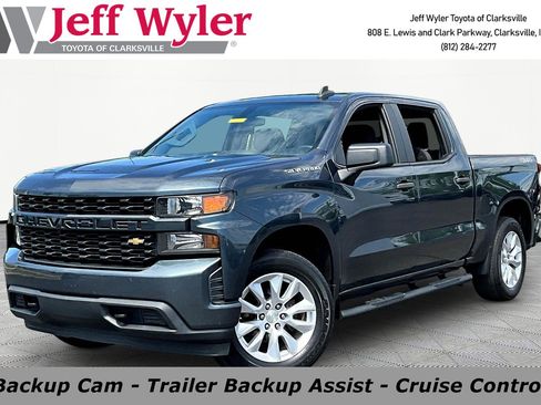 Used 2021 Chevrolet Silverado 1500 Custom AWD/4WD image 1