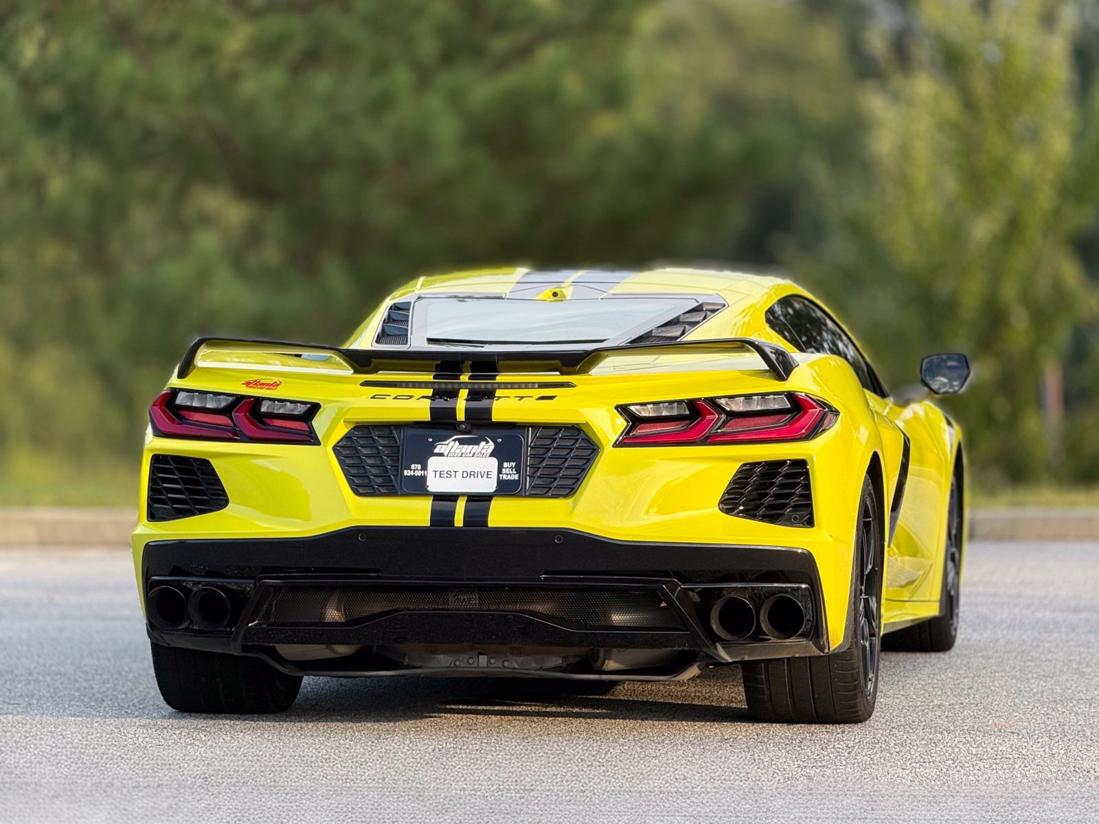 Used 2021 Chevrolet Corvette Stingray Preferred Cpe w/ Battery Protection Package RWD image 7