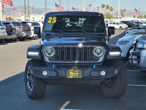 Certified 2025 Jeep Wrangler Unlimited Rubicon 4xe w/ Convenience Group AWD/4WD image 2