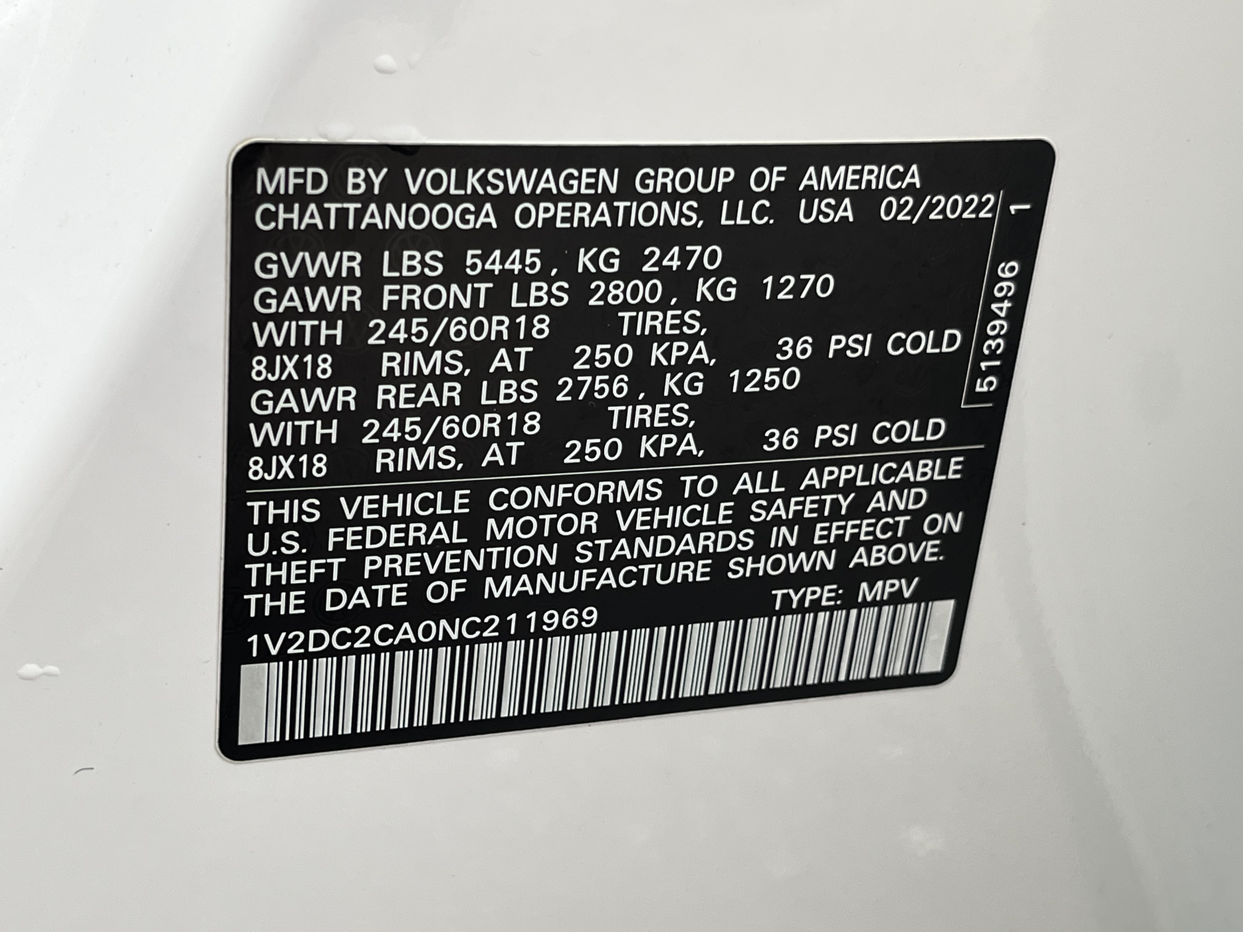 Used 2022 Volkswagen Atlas Cross Sport SE FWD image 23