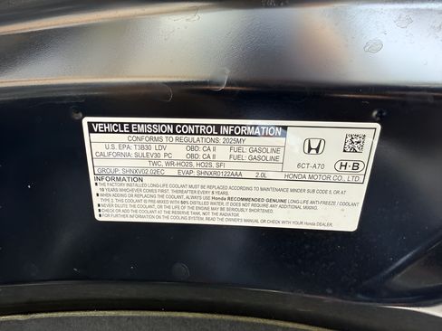 Certified 2025 Honda HR-V Sport image 35