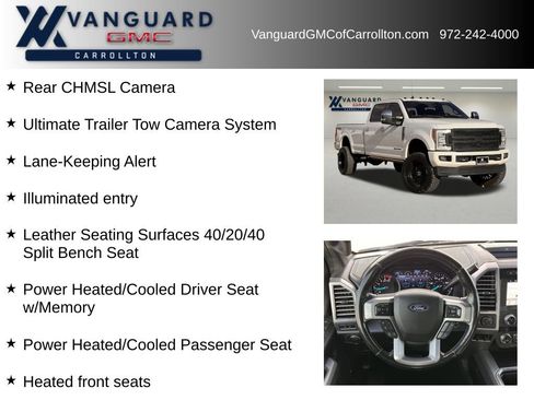 Used 2019 Ford F350 Platinum w/ Platinum Ultimate Package image 30