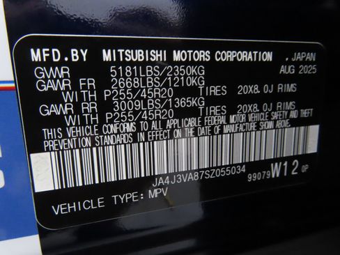 New 2025 Mitsubishi Outlander SE image 27