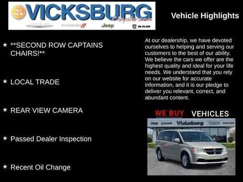 Used 2016 Dodge Grand Caravan SXT w/ Rear Park Assist Package FWD image 13