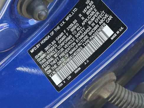 Used 2019 Honda Civic EX-L image 14