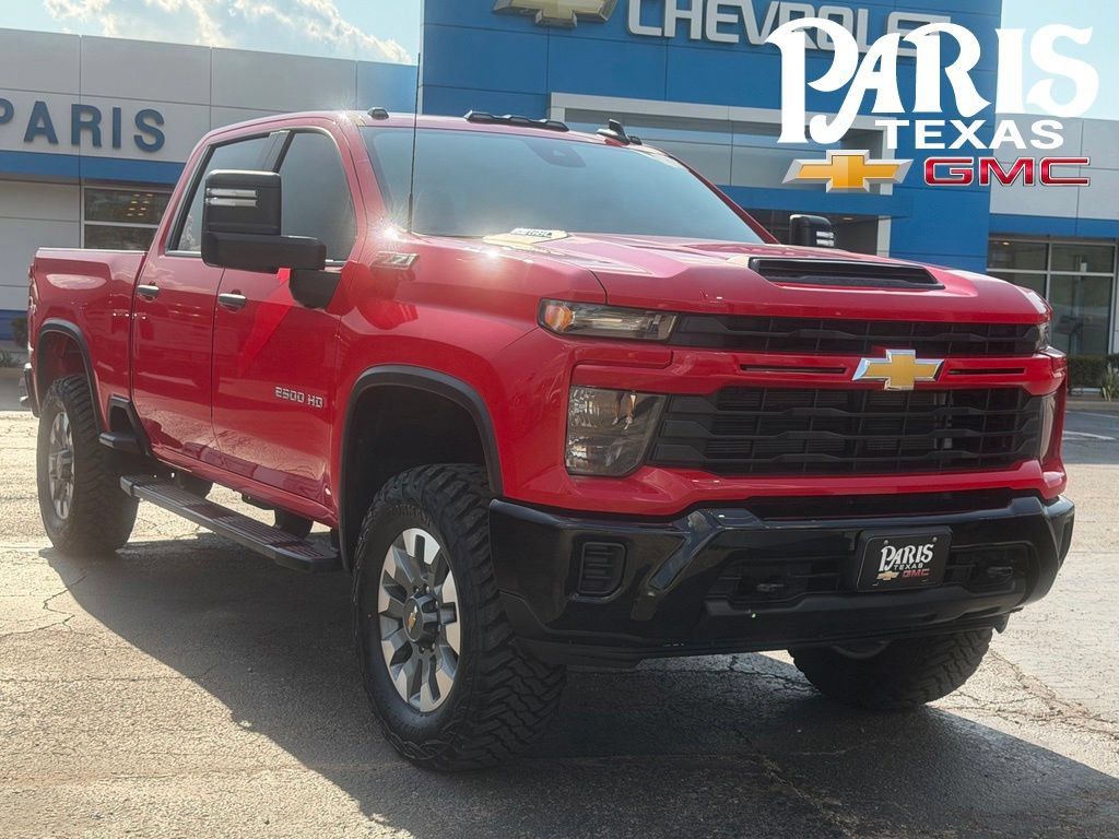 Used 2025 Chevrolet Silverado 2500 Custom w/ Custom Convenience Package AWD/4WD image 1