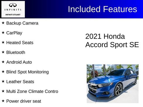 Used 2021 Honda Accord Sport Special Edition image 2