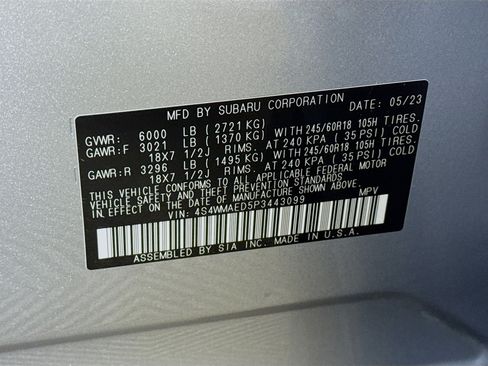 Used 2023 Subaru Ascent Premium w/ Convenience Package AWD/4WD image 30