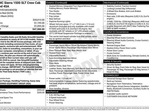 Used 2014 GMC Sierra 1500 SLT AWD/4WD image 6