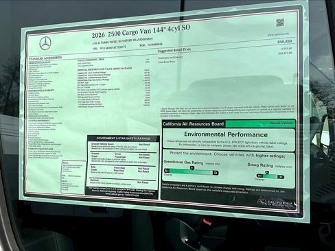 New 2026 Mercedes-Benz Sprinter 2500 image 17