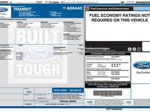 Used 2017 Ford Transit 150 130 Low Roof RWD image 34