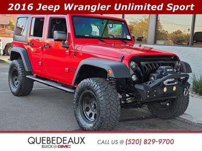 Used 2016 Jeep Wrangler Unlimited Sport w/ Quick Order Package 24S