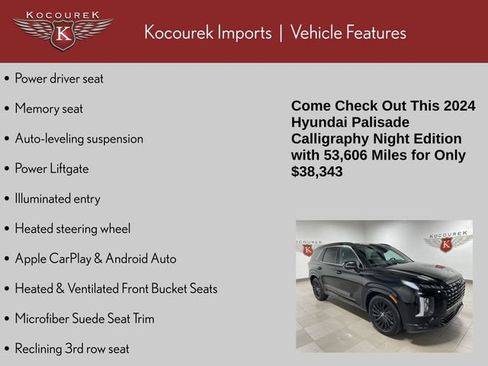 Used 2024 Hyundai Palisade Calligraphy AWD/4WD image 5