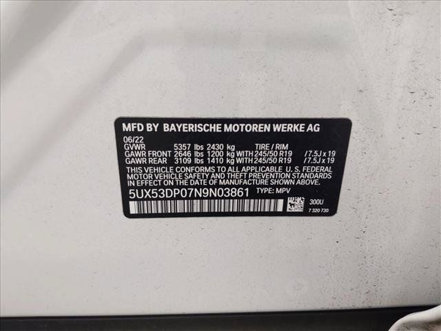 Used 2022 BMW X3 xDrive30i AWD/4WD image 14