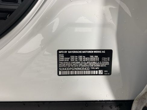 Used 2022 BMW X3 sDrive30i w/ Premium Package 2 image 13