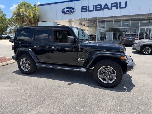 Used 2020 Jeep Wrangler Unlimited Sahara AWD/4WD image 1