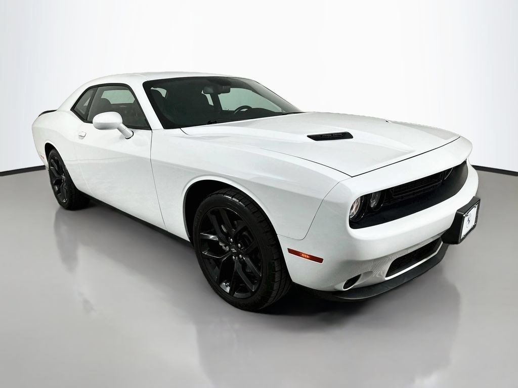Used 2022 Dodge Challenger SXT w/ Blacktop Package RWD image 3