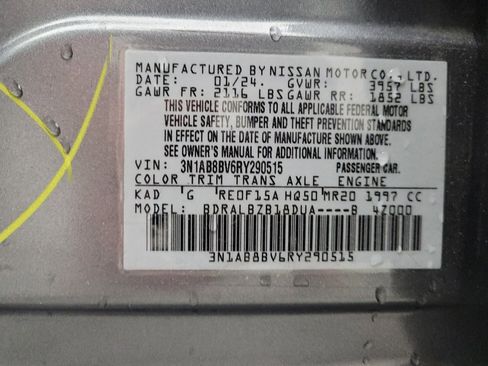 Used 2024 Nissan Sentra S FWD image 33