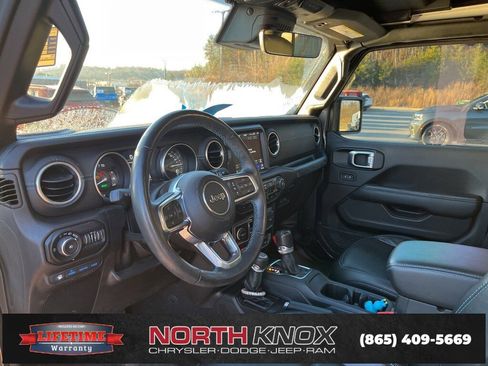 Used 2021 Jeep Wrangler Unlimited Rubicon 4xe w/ Steel Bumper Group image 6