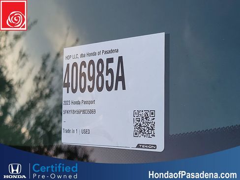 Certified 2023 Honda Passport EX-L image 36