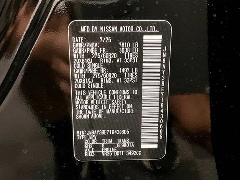 New 2026 Nissan Armada SL image 13