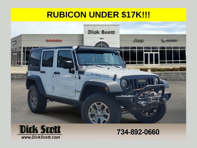 Used 2017 Jeep Wrangler Unlimited Rubicon w/ Cold Weather Group AWD/4WD image 1