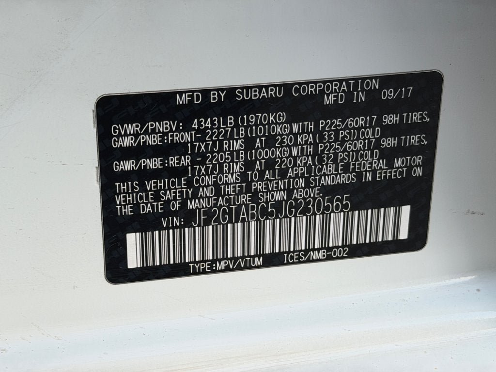 Used 2018 Subaru Crosstrek 2.0i Premium AWD/4WD image 36