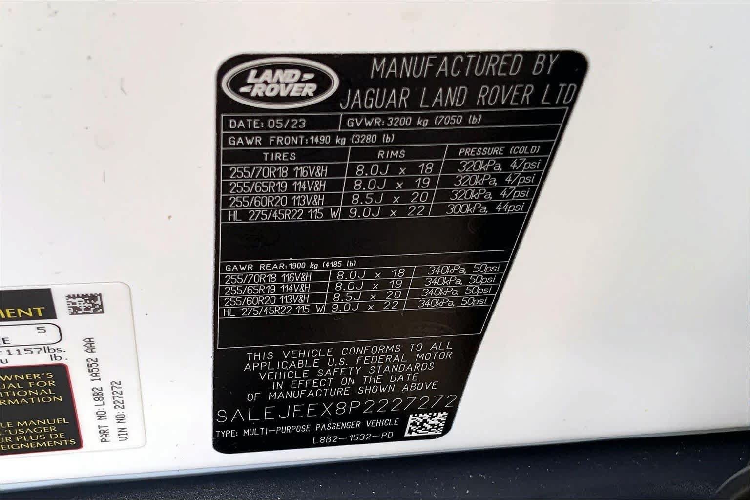 Used 2023 Land Rover Defender 110 S AWD/4WD image 30