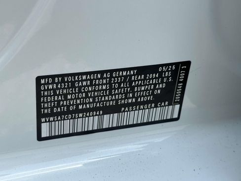 New 2025 Volkswagen GTI SE image 16