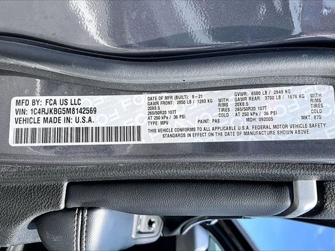 Used 2021 Jeep Grand Cherokee L Limited w/ Trailer Tow Group (B) image 16